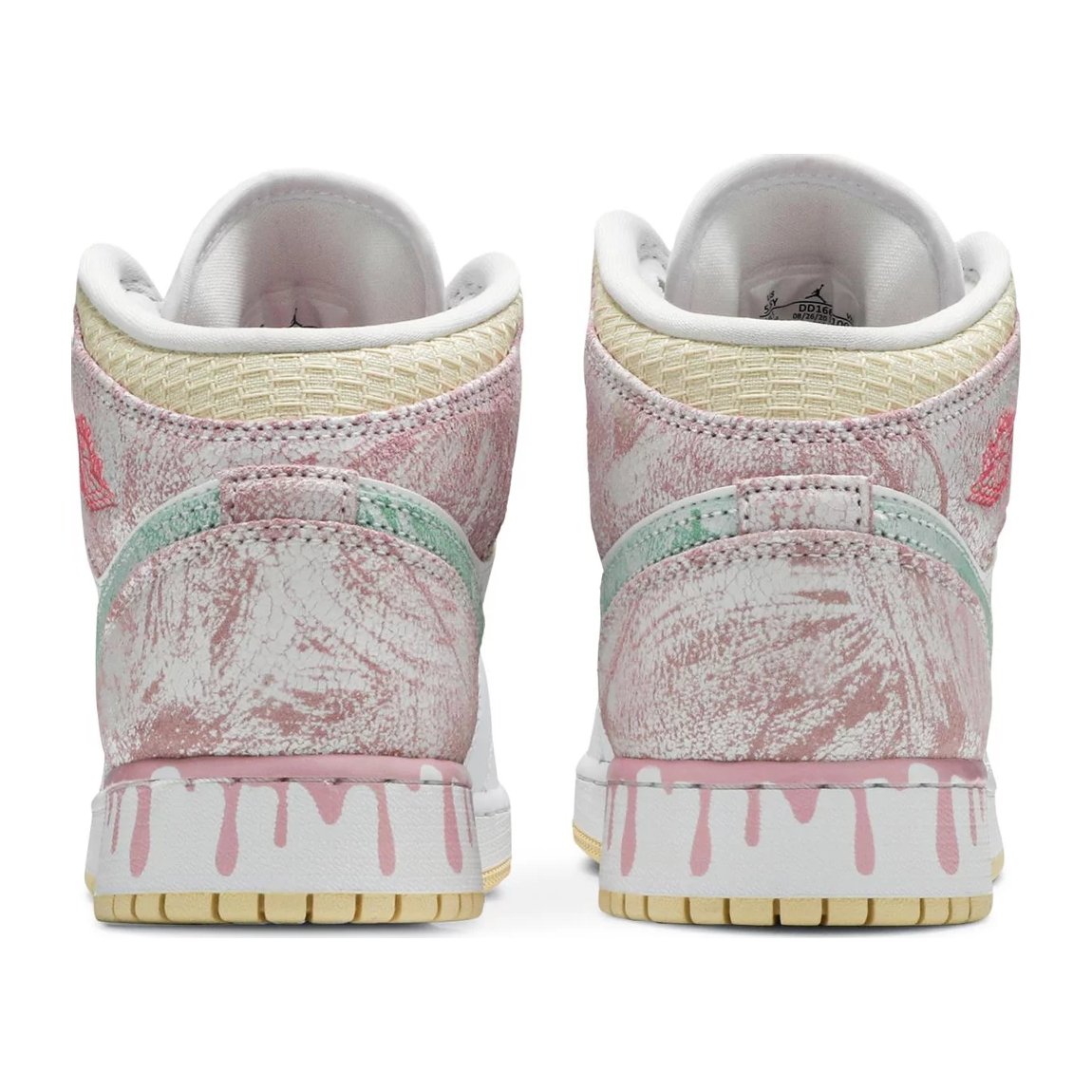 Air Jordan 1 Mid Paint Drip