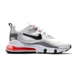 Nike Air Max 270 React White Crimson Black