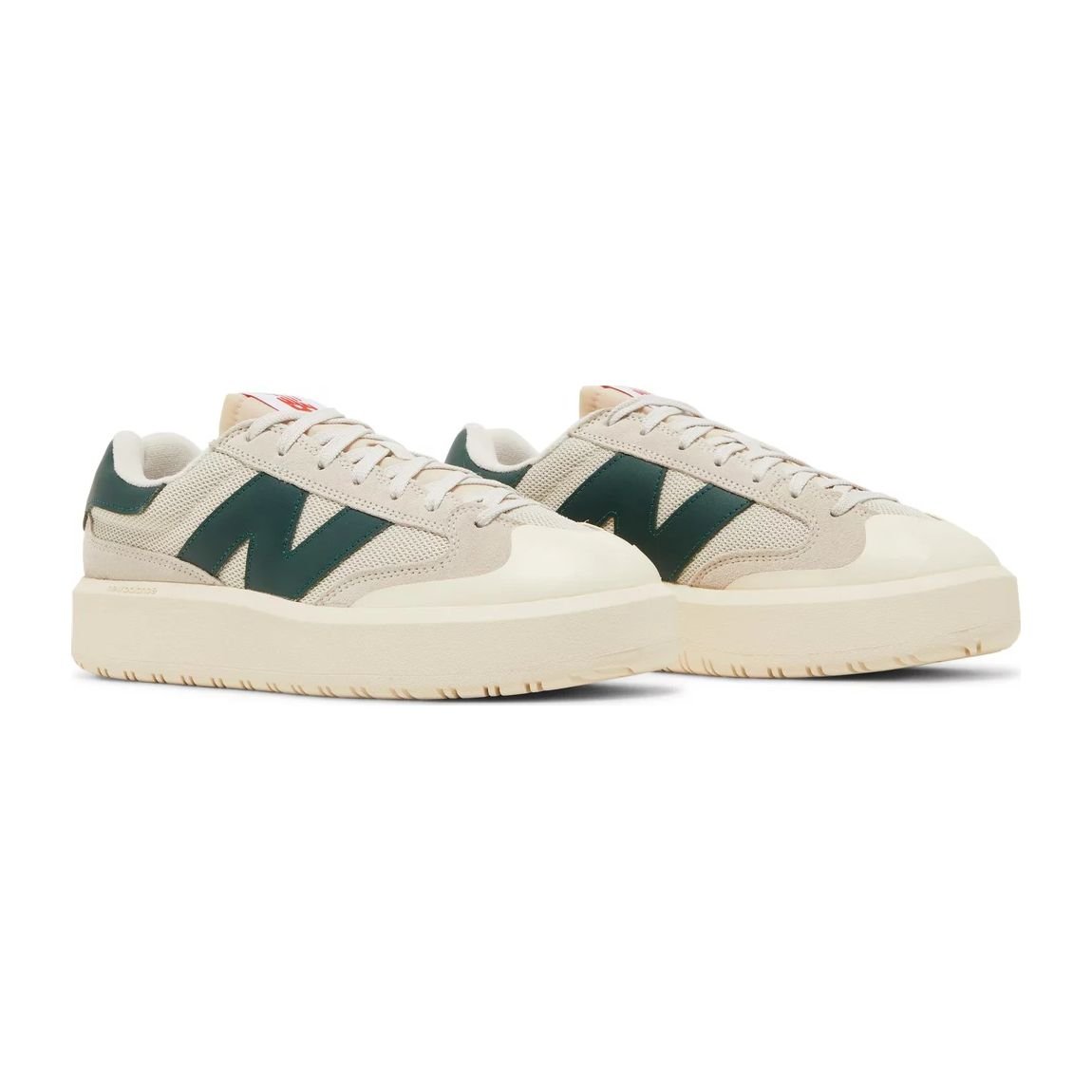 New Balance 302 White Nightwatch Green