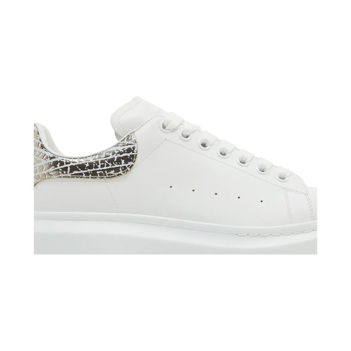 Alexander McQueen Oversized Sneaker 'Dragonfly Print - White Silver'