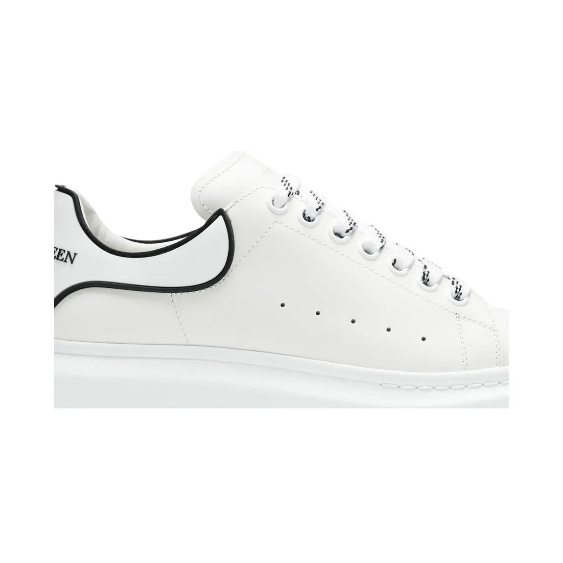 Alexander McQueen Oversized Sneaker 'New Tech Calf - White Black'