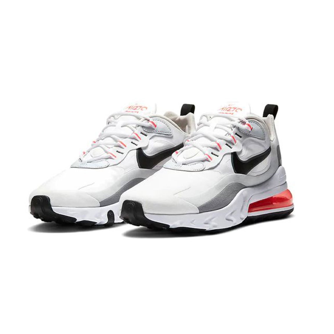 Nike Air Max 270 React White Crimson Black