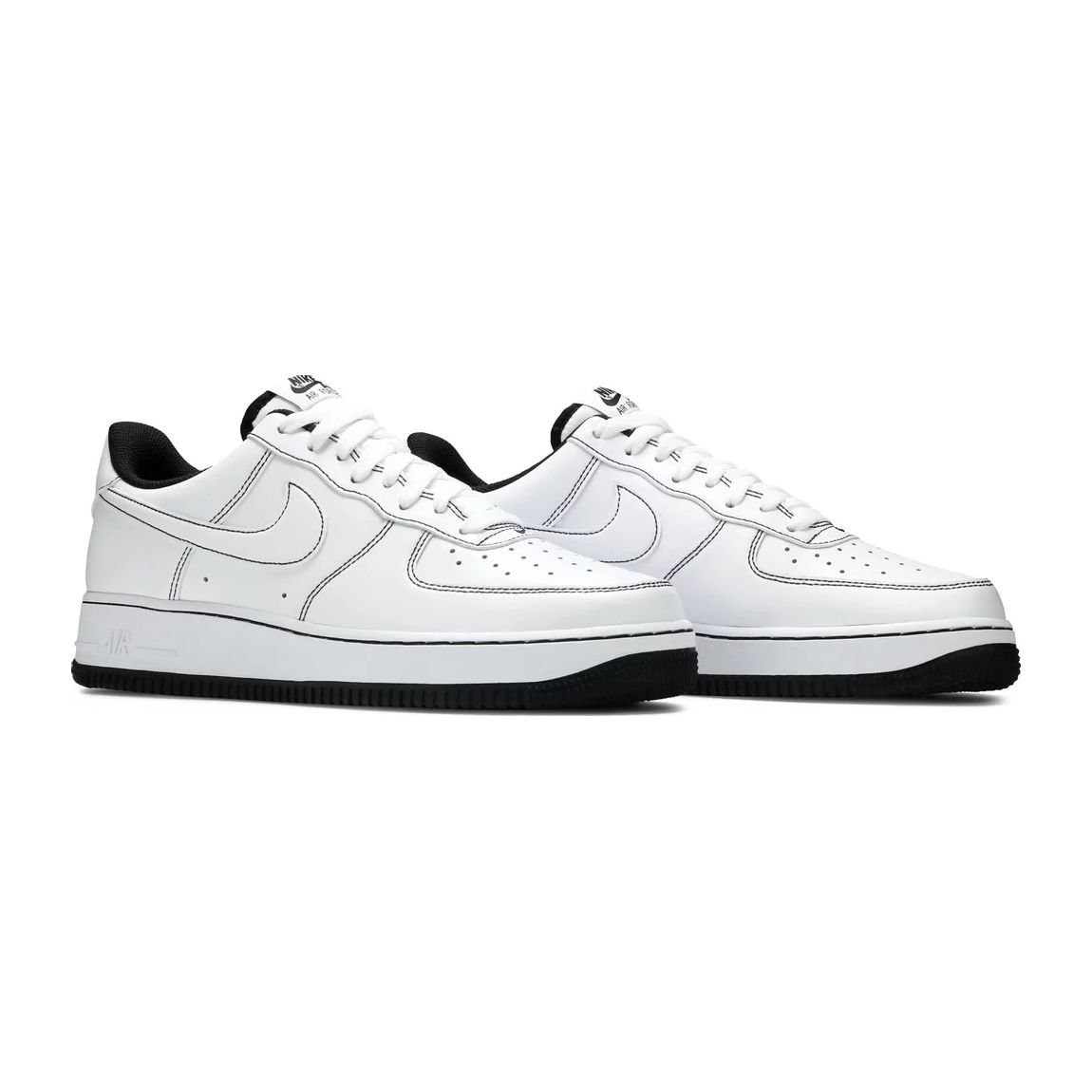 Nike Air Force 1 ’07 Contrast Stitch White Black