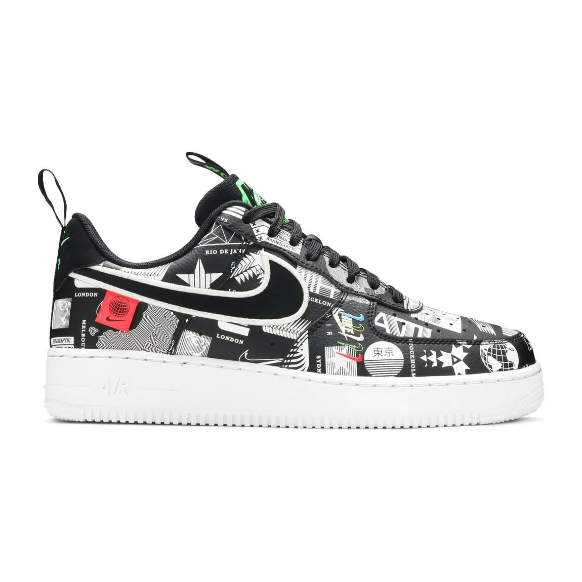 Nike Air Force 1 ’07 LX Worldwide Pack Black