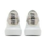 Alexander McQueen Oversized Sneaker 'Dragonfly Print - White Silver'