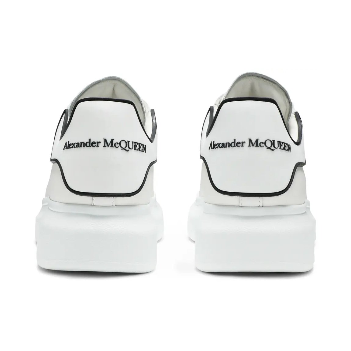 Alexander McQueen Oversized Sneaker 'New Tech Calf - White Black'