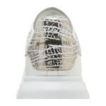 Alexander McQueen Oversized Sneaker 'Dragonfly Print - White Silver'