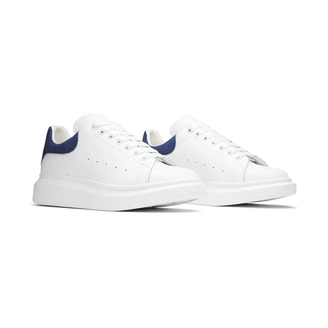 Alexander McQueen Oversized Sneaker 'White Paris Blue'