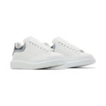 Alexander McQueen Oversized Sneaker 'Faded Heel - White Black Silver'